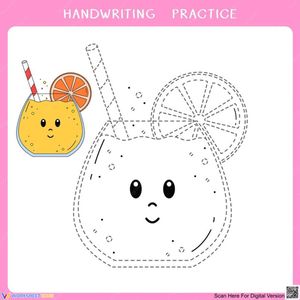 Orange Juice Tracing Fun