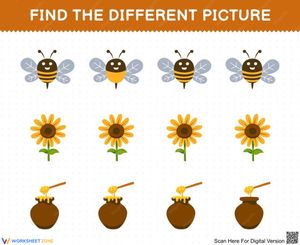 Bee and Honey Difference Detection
