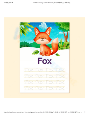 Discover Letter F with Fox