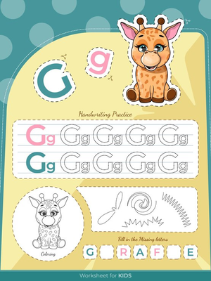 Letter G Handwriting Practice | Essential Grade K-1