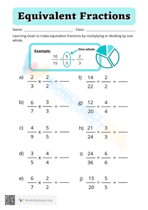 Thanksgiving Grade 6 Math Worksheet