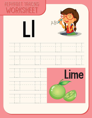 Explore Letter L with Lime