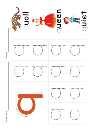 Learning the Letter Q: Early Literacy