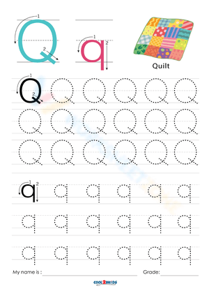 Master Letter Q: Practice Worksheet