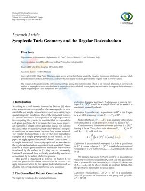 Regular Dodecahedron