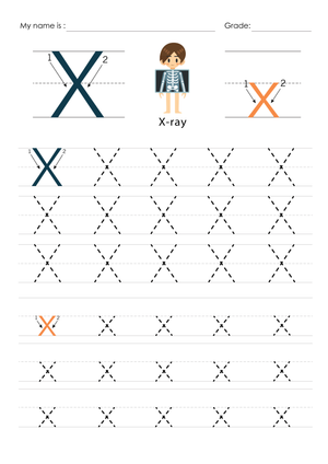 Learn the Letter X