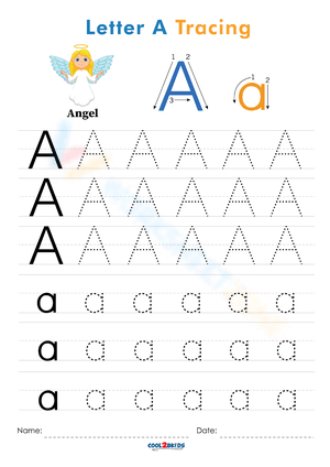 Letter A with Angle