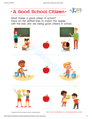 Good School Citizen: Qualities and Responsibilities