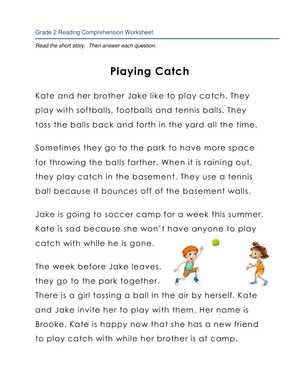 Playing Catch: Enhance Reading Skills with Fun Stories
