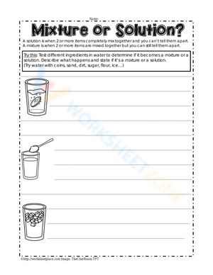 Mixture or Solution: Classifying Matter in Chemistry