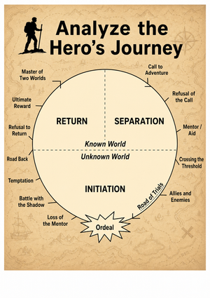 Analyze the Hero's Journey