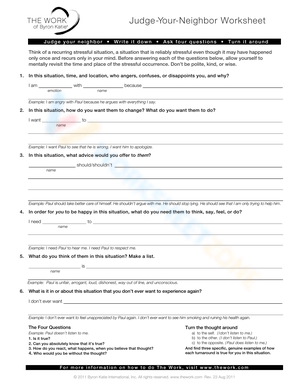 Worksheet: Judging Others and Social Skills