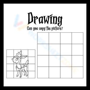 Simple Grid Drawing Practice