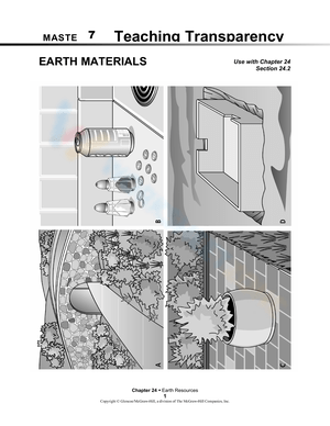 Exploring Earth Materials Worksheet