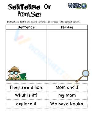 Identify Sentences and Phrases