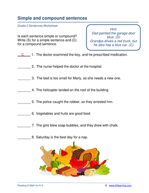 Sentence Construction Practice