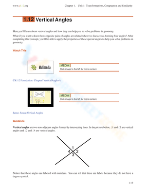 Understanding Vertical Angles Theory