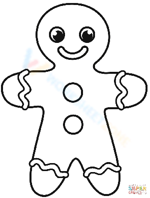 Gingerbread Man Activity Worksheet