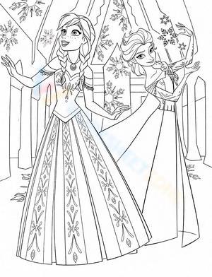 Elsa's Snow Magic: A Fun Activity Sheet