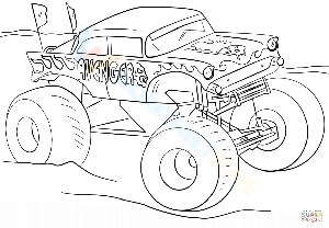 Avenger Monster Truck Fun Activity
