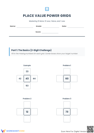 Explore Number Concepts with a More and Less Chart