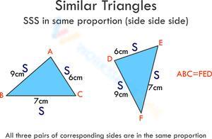 Solve Problems Involving Similar Triangles