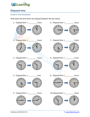 Calculate How Much Time Went By: Practice