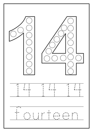 Learning Number 14 for You