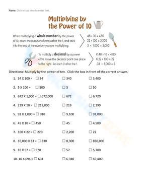 Multiplying by Powers of 12: Practice