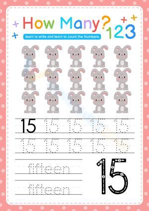 Counting to 15: Number Recognition and Skills
