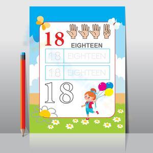Number 18 Learning Sheet