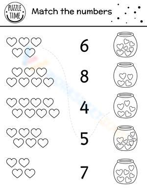 Matching Numbers Practice