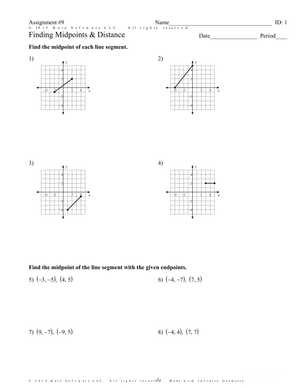 Calculate Midpoints and Distance on Coordinate Plane
