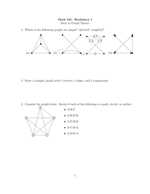 Introduction to Graph Theory Fundamentals