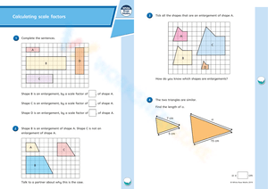 Calculating Scale Factors Worksheet