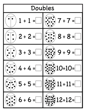 Ladybug Double Addition