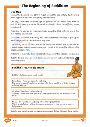 Exploring the Beginning of Buddhism