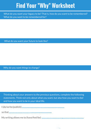Find Your 'Why' Worksheet: A Guide to Motivation
