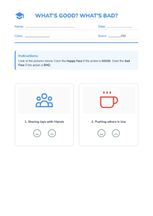 What's Good, What's Bad: An Evaluation Worksheet