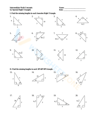 Understanding Right Triangles (Geometry)