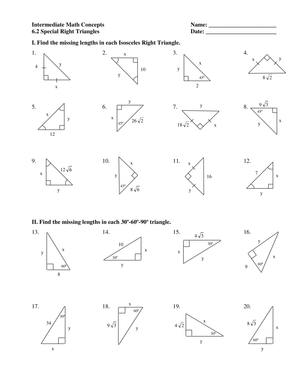 Understanding Right Triangles (Geometry)