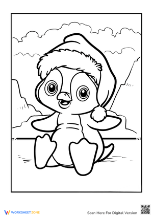  Penguin Coloring Page: Fun Holiday Activity