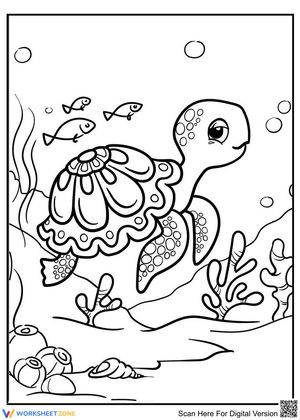 Swimming turtle
