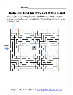 Help Phil Find His Way Out