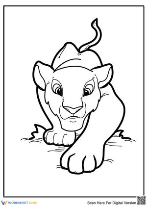 Lion Looking at You