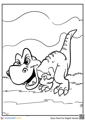 T-Rex Anatomy Worksheet