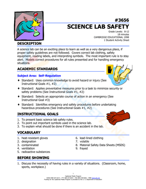 Comprehensive Safety in Laboratory Practices
