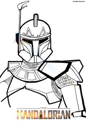 Character with a Helmet Illustration Worksheet