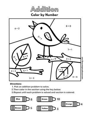 Little Bird Worksheet