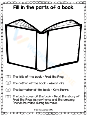 Fill in the Parts of Book